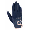 Gants Rosegold Glamour Style HKM - Bleu foncé