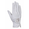 Gants Competition HKM - Blanc / rose