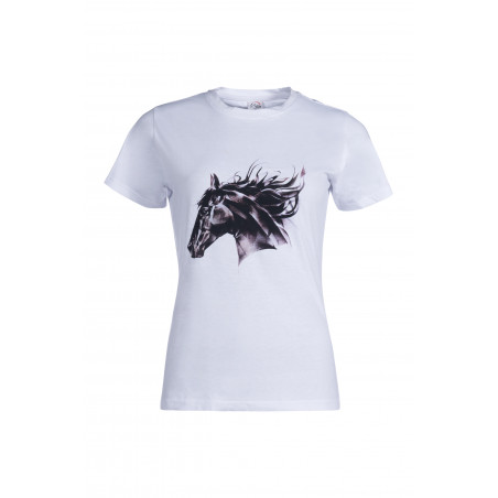 T-shirt Dark Horse HKM Blanc