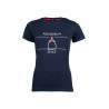 T-shirt Equine Sports Style HKM - Bleu foncé