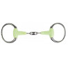 Mors double brisure 18 mm goût pomme HKM - Couleur indicative