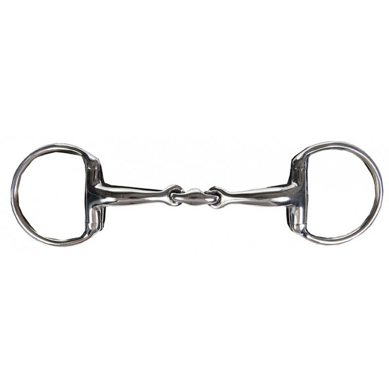 Mors De Cheval Showman En Acier Inoxydable Avec Joues 8 Pouces - Pour Cheval De Marche - Neuf