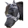 Masque anti-mouches Zebra Shetty HKM - Noir / blanc