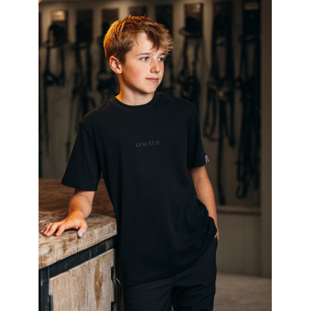 T-shirt LeMieux Young Rider garçon Noir