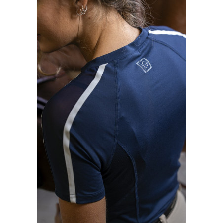 T-shirt Equithème Marion Bleu marine