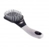 Brosse Softgrip Horze pour crinière et queue - Noir