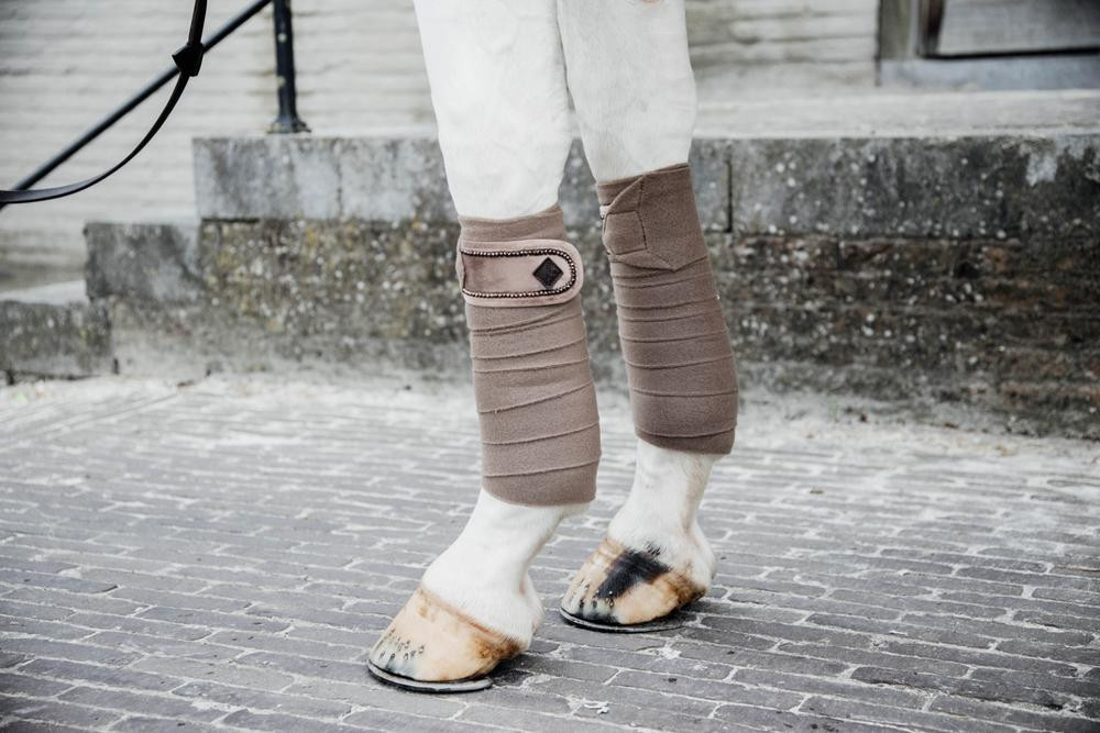 Bandes de polo Polar Fleece Velvet Pearls Kentucky Beige