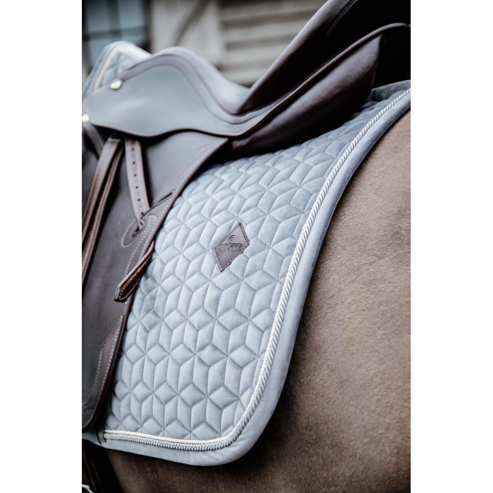 Tapis De Selle De Dressage Ecogold Sans Friction - Blanc - Standard - Occasion Fonctionnel