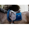 Tapis de selle Basic Velvet dressage Kentucky - Bleu marine