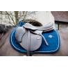Tapis de selle Basic Velvet jumping Kentucky - Bleu marine