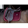 Tapis de selle Velvet dressage Kentucky - Bordeaux