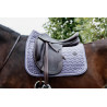 Tapis de selle Velvet dressage Kentucky - Mauve