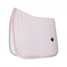 Tapis de selle Velvet Pearls dressage Kentucky - Rose pâle