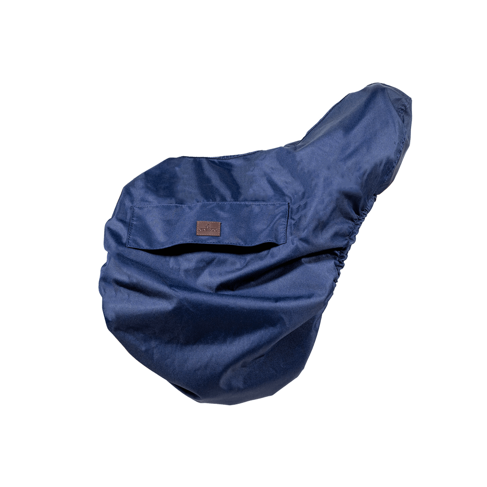 Housse de selle imperméable dressage Kentucky Bleu marine