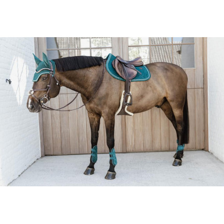 Protège-boulet jeunes chevaux Velvet Kentucky Emeraude