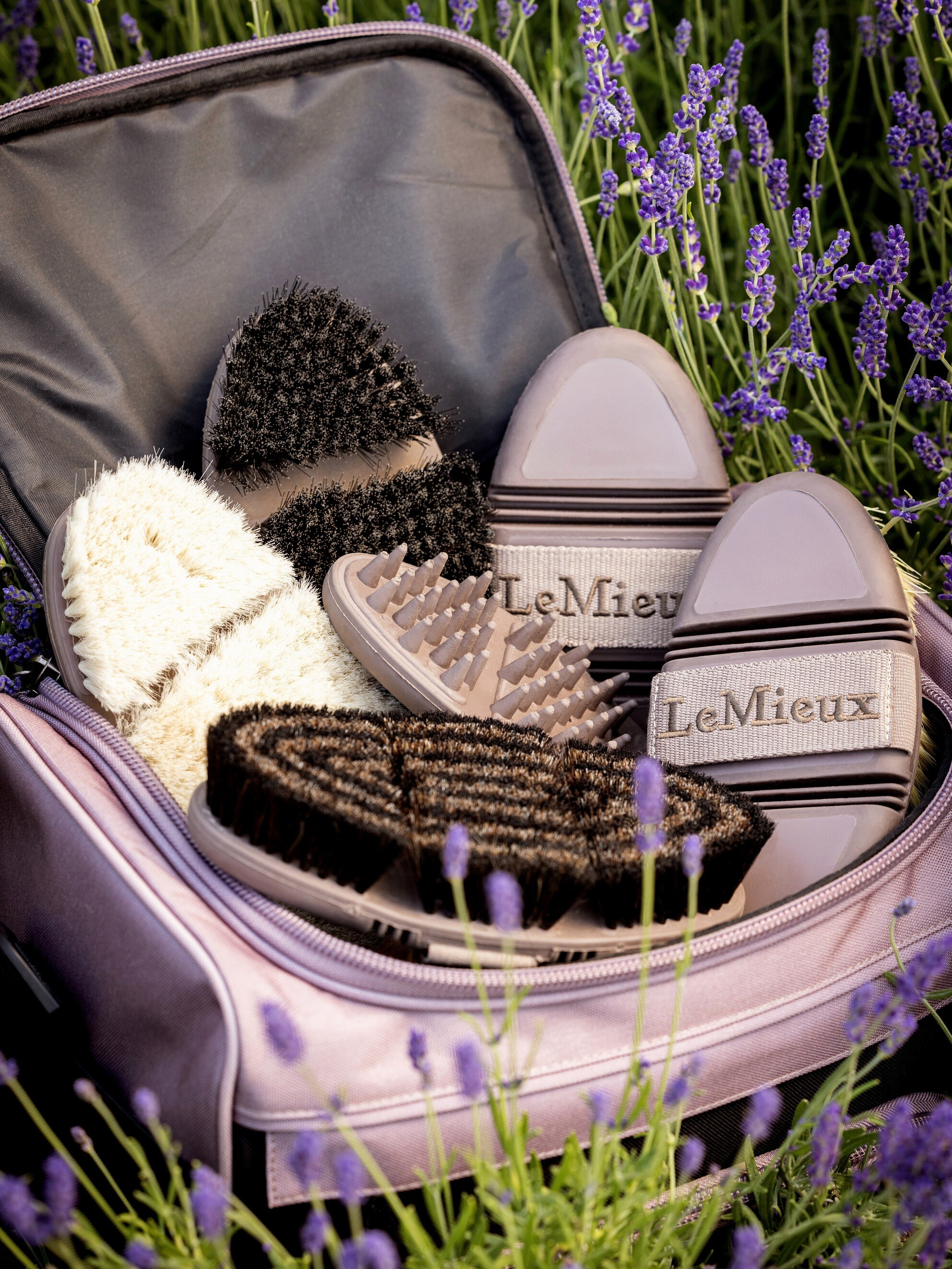 Sac de pansage LeMieux ProKit Lite Grooming Walnut Marron