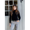 Ceinture Perles faites-main Kentucky - Noir