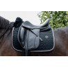 Tapis de selle Skin Friendly Star Quilting dressage Kentucky - Noir