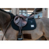 Tapis de selle Fishbone Compétition jumping Kentucky - Noir
