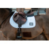 Tapis de selle Fishbone Compétition jumping Kentucky - Blanc
