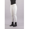 Pantalon d'équitation Euro-Star Arista Fashion Diamond FullGrip - Blanc