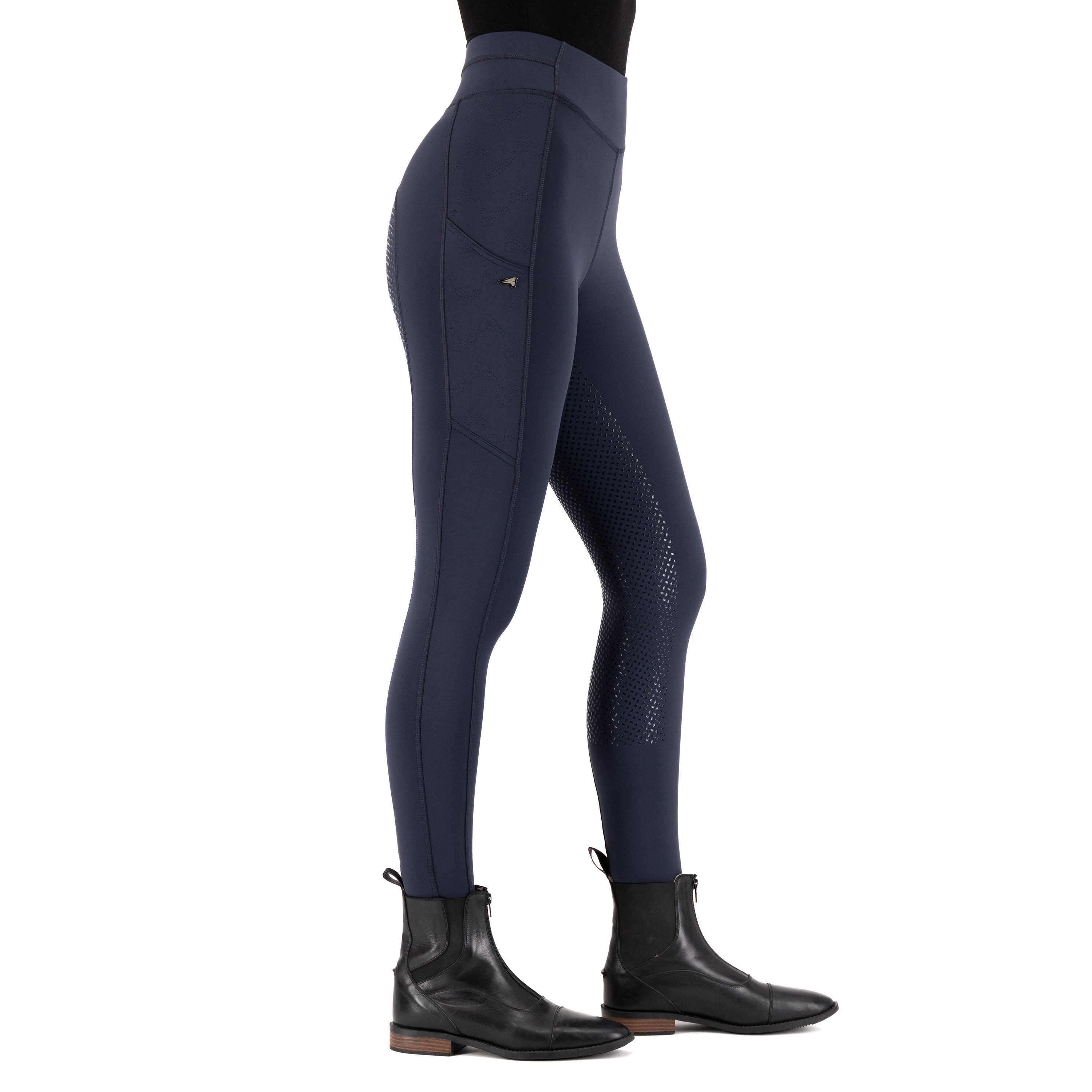 Legging d'équitation Easy Rider Aya FullGrip Marine Bleu marine