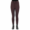 Pantalon d'équitation Euro-star Aurelia Diamond FullGrip - Rose noire