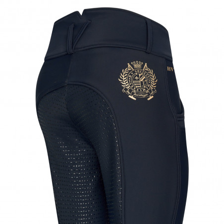Pantalon d'équitation HV Polo Favouritas Luxury FullGrip Marine