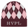 Bonnet HV Polo Argyle - Baie noire