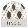 Bonnet HV Polo Argyle - Gris chiné