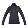 Veste Kingsland Classic Polaire Technique femme - Marine