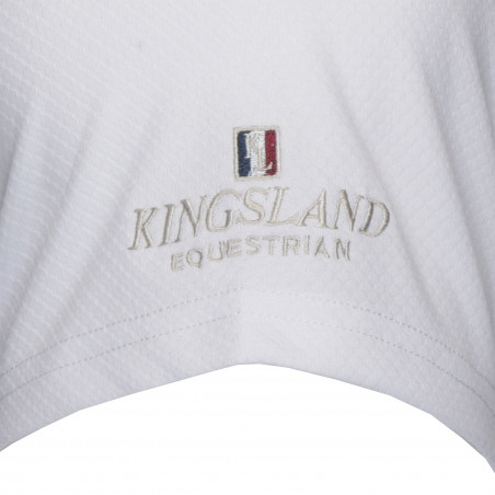 Chemise de concours Kingsland Classic manches courtes homme Blanc