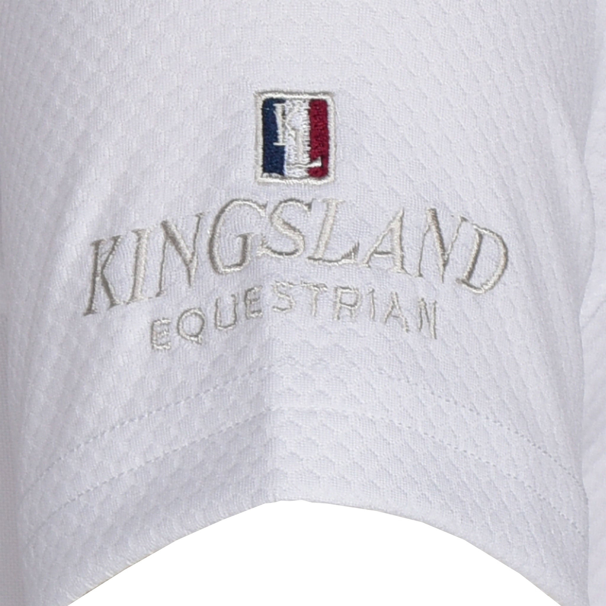 Chemise de concours Kingsland Classic manches courtes Junior Filles Blanc Chemise de concours Kingsland Classic manches courtes Junior Filles Blanc