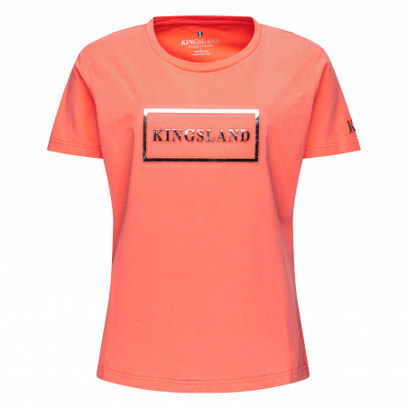 T-shirt femme Kingsland été Corel coquille rose