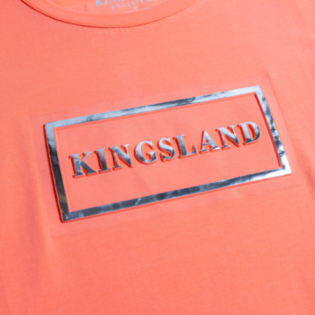 T-shirt femme Kingsland été Corel coquille rose