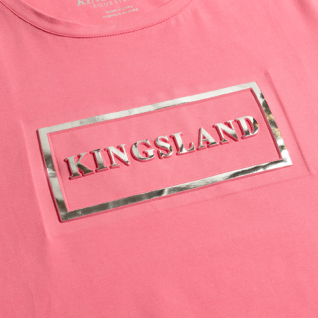 T-shirt Kingsland Junior jesey Rose château rose