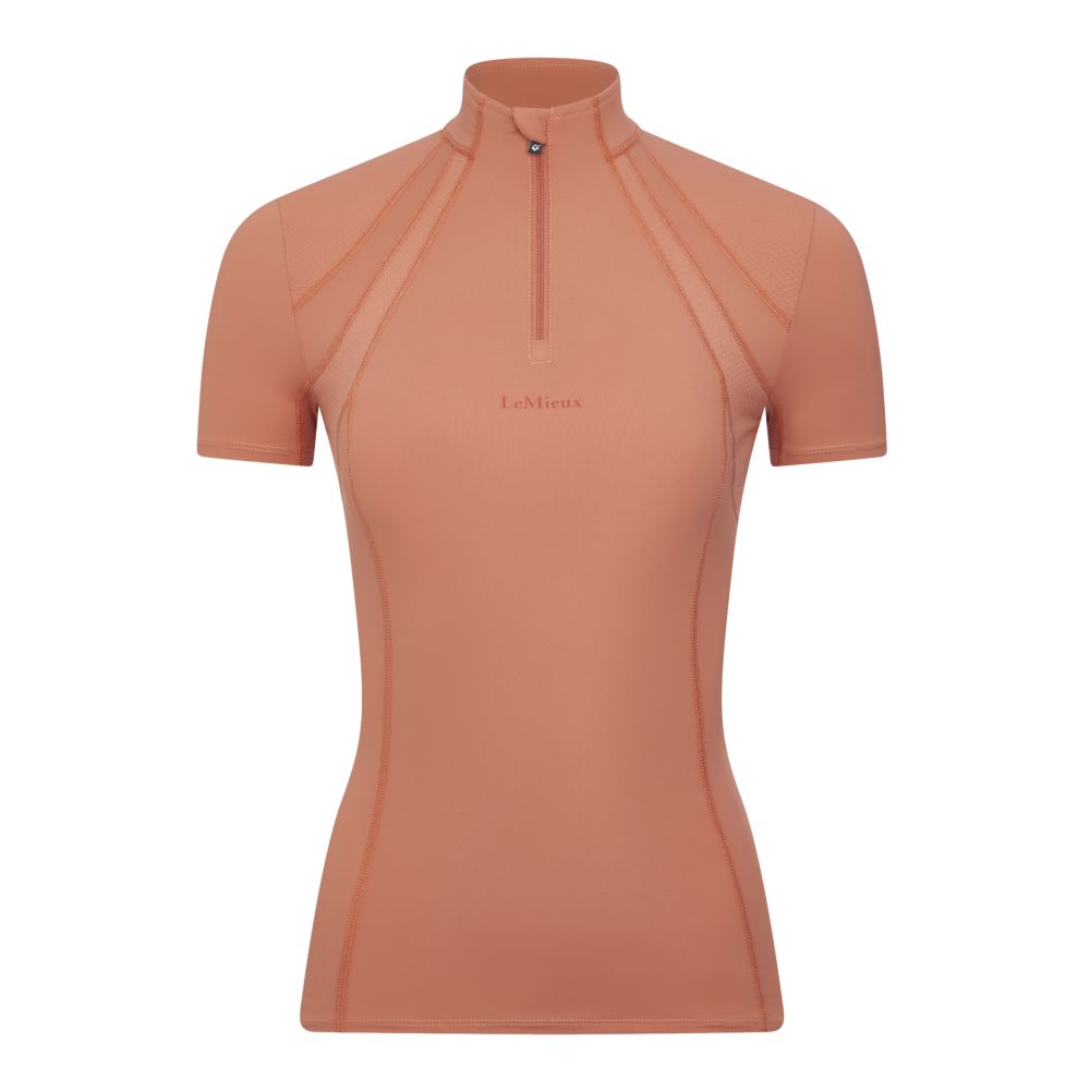 Petite Chemise équitation Dublin Rose, Manches Longues Hiver