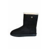 Bottes HKM fourrées imperméables Davos Gossiga - Noir velours