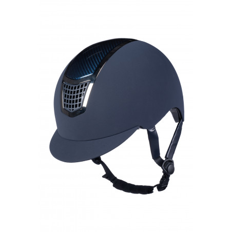 Casque HKM Carbon Professional Bleu foncé