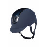 Casque HKM Carbon Professional - Bleu foncé