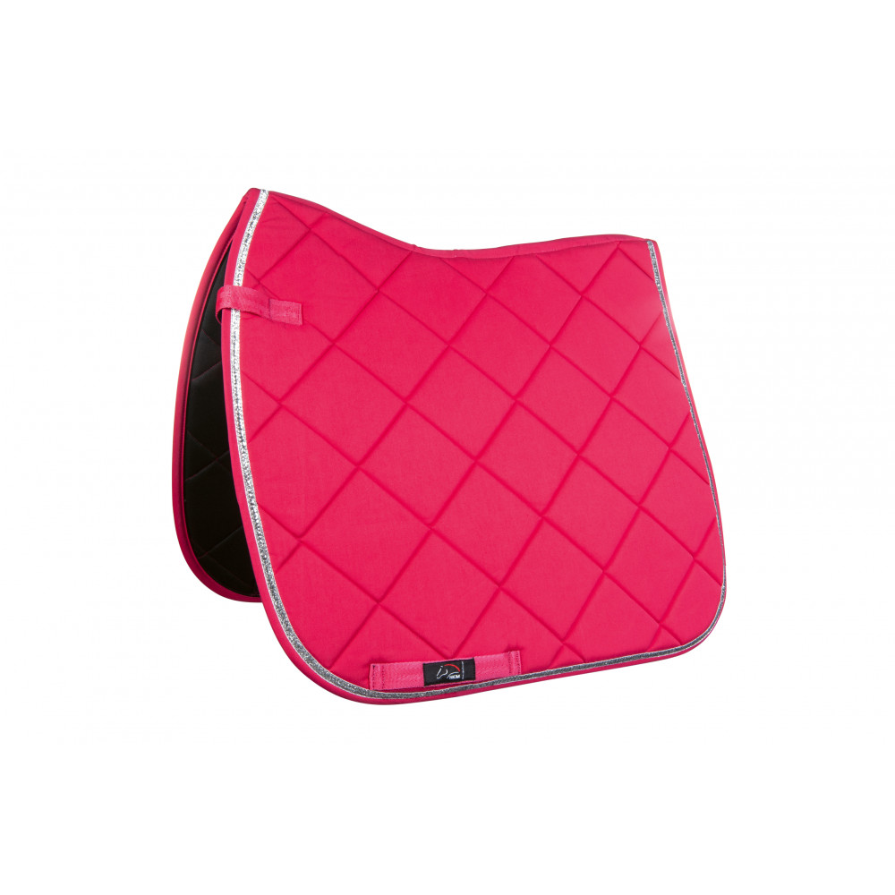 Tapis de selle Diamant Fuchsia et Marine - PENELOPE COLLECTION