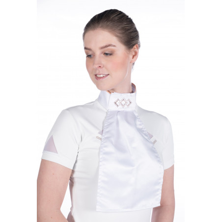 Plastron HKM Abby Or rose
