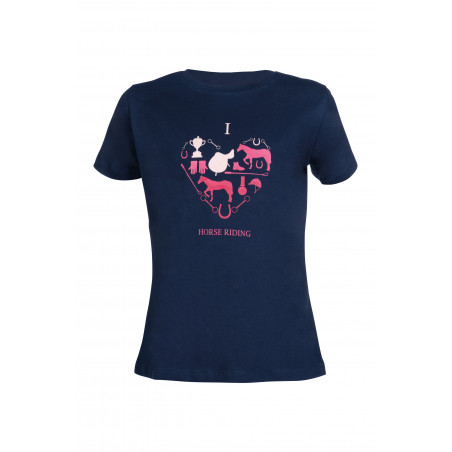 T-shirt enfants HKM I love horse riding