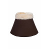 Cloches HKM Comfort Softopren avec rembourrage - Marron foncé