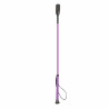 Cravache de dressage Dublin Brass en laiton - Violet