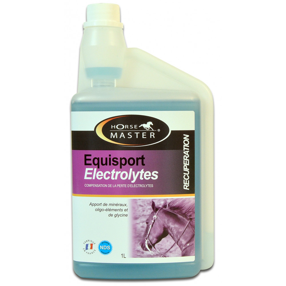 Equisport Electrolytes Horse Master. Récupération du cheval