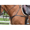 Collier de chasse Jump'In cinq points et martingale - Noisette
