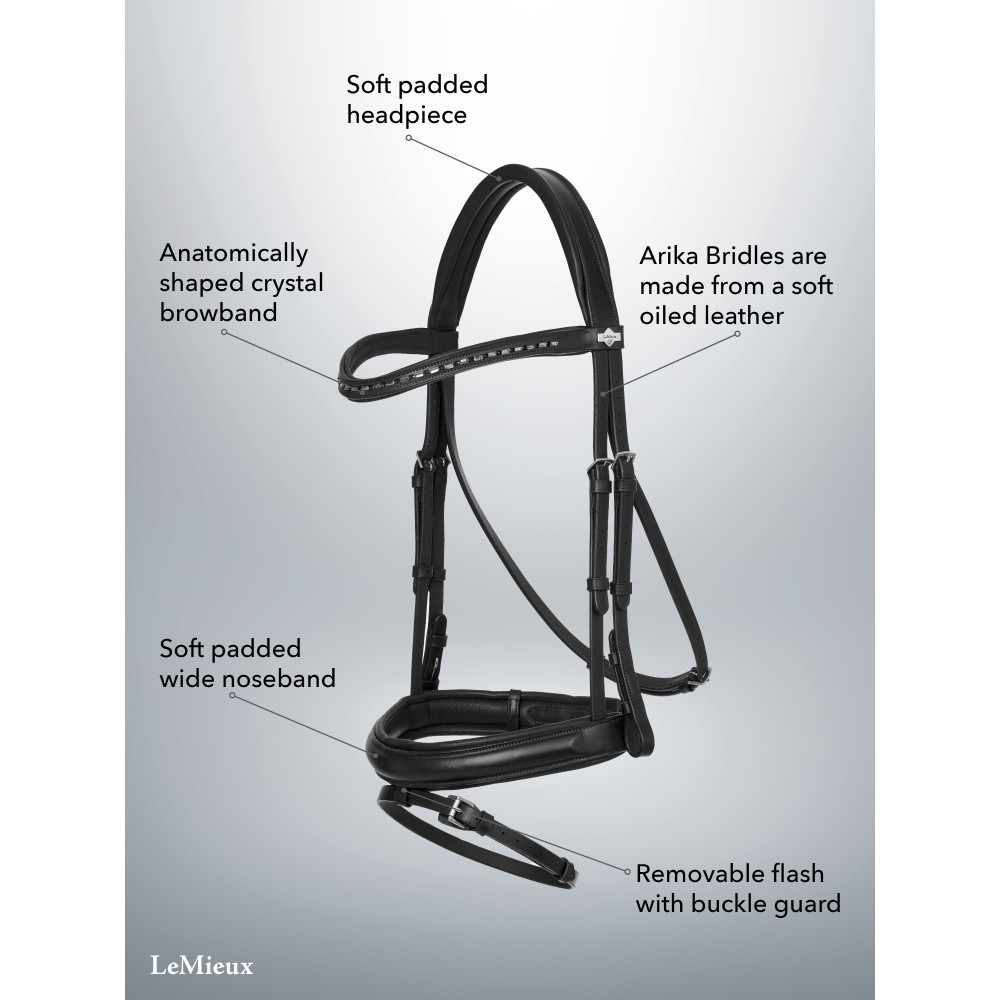 Bride De Dressage LeMieux Arika, Neuve Sous Emballage
