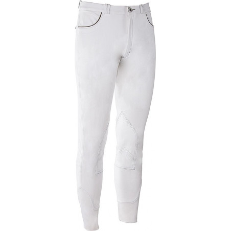 Pantalon Equithème Verona Homme Blanc / gris clair