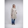 Long Trench Coat Harcour Tweeta - Beige